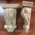 Factory Supplier Rubber Antique Wood Carving Brackets Corbels